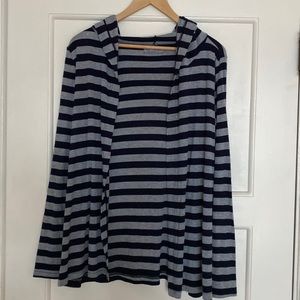 Michael Stars hoodie open cardigan